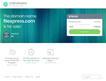Tablet Screenshot of fliexpress.com